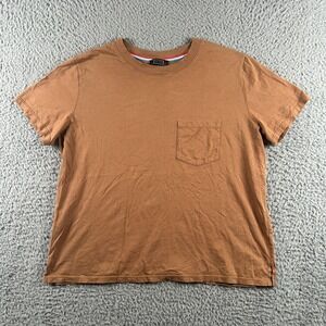 AYR T Shirt The Original T Mens M Brown‎ Basic Tee 100% Pima Cotton Pocket